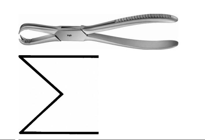 ЛАНГЕНБЕК КІСТК. ЗАТИСКАЧ 11MM 205MM